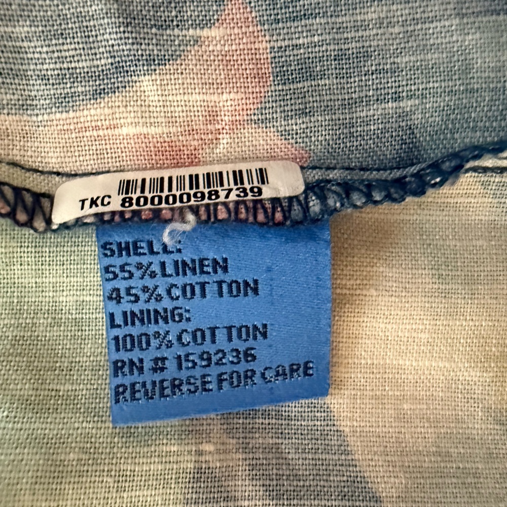 J.McLaughlin Miramar Linen-Blend Dress Size Small - Picture 7 of 7